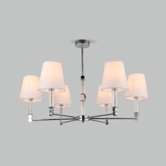 Люстра на штанге Eurosvet Conso 60145/6 хром Smart a061955