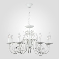 Подвесная люстра Eurosvet 60018/8 белый с золотом