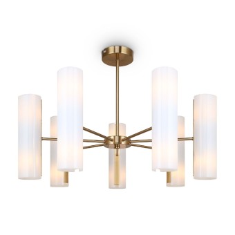 Люстра на штанге Freya Fiore FR5368CL-14BS