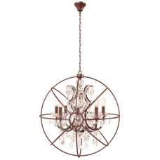 Подвесная люстра LOFT IT Foucaults orb crystal Loft1897/8