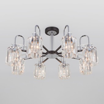 Люстра на штанге Eurosvet 70090/8 графит Smart a045142