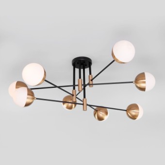 Потолочная люстра Eurosvet Nuvola 70129/8 латунь Smart a057080