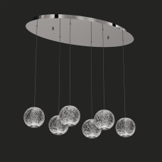 Подвесная люстра DeLight Collection Elliot Diamante MD20001012-6A chrome