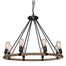 Подвесная люстра LOFT IT Rope filament Loft1861/8