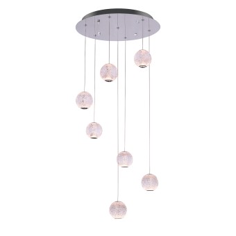 Подвесная люстра DeLight Collection Elliot Diamante MD20001012-7A chrome