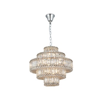 Подвесная люстра Newport 8459+6/C chrome М0066728