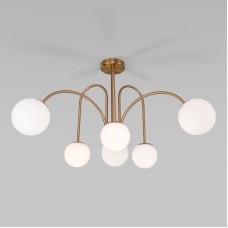 Потолочная люстра Eurosvet Alix 30177/6 латунь Smart a055499