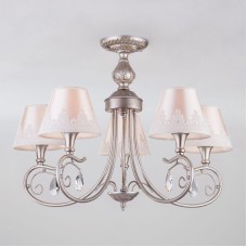 Потолочная люстра Eurosvet Incanto 60069/5 серебро