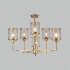 Люстра на штанге Eurosvet Inari 60144/6 золото Smart a061942