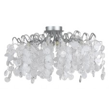 Потолочная люстра Crystal Lux Tenerife PL8 Silver