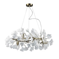 Подвесная люстра Delight Collection 10881P/R800 gold/white