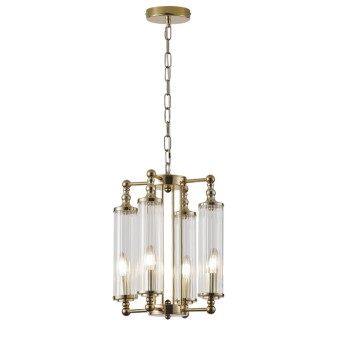 Подвесная люстра Crystal Lux TOMAS SP4 BRASS