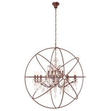 Подвесная люстра LOFT IT Foucaults orb crystal Loft1897/15