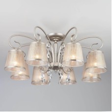 Потолочная люстра Eurosvet Liona 60065/8 серебро