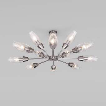 Потолочная люстра Eurosvet Thalia 60140/12 сатин-никель