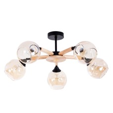 Люстра на штанге Arte Lamp Branson A4370PL-5BR