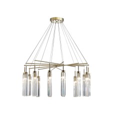 Подвесная люстра Newport 4524+10/S gold М0068063