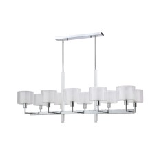 Люстра на штанге Crystal Lux MAESTRO SP-PL10 L1100 CHROME