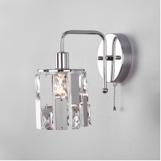Бра Eurosvet Scoppio 10101/1 хром/прозрачный хрусталь Strotskis