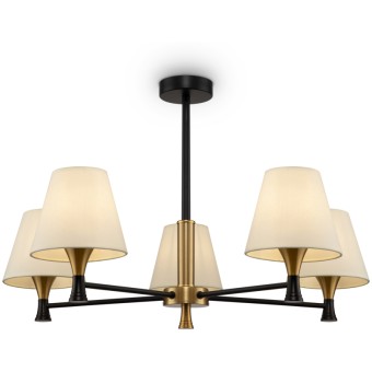 Люстра на штанге Freya Perfetto FR5098PL-05BBS