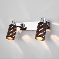 Бра Eurosvet 20090/2 черный/хром