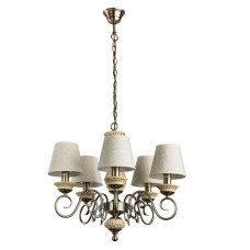 Подвесная люстра Arte Lamp Ivory A9070LM-5AB