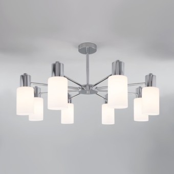 Люстра на штанге Eurosvet Vegga 70160/8 хром Smart a057110