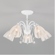 Люстра на штанге Eurosvet 30155/5 белый