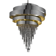 Подвесная люстра Delight Collection 68044 black chrome