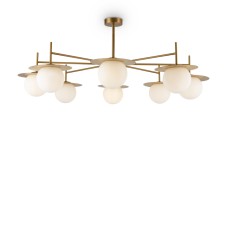 Люстра на штанге Freya Camelia FR5202PL-08BS