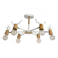 Люстра на штанге Loft IT Sven 10024/6 White