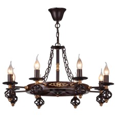 Подвесная люстра Arte Lamp Cartwheel A4550LM-8CK