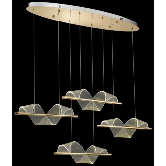 Подвесная светодиодная люстра Wertmark Hilda WE452.04.323