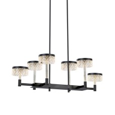 Подвесная люстра Delight Collection MD21020075 MD21020075-6B matt black