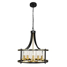 Подвесная люстра Arte Lamp Avior A7011SP-5BK