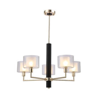 Люстра на штанге Crystal Lux MAESTRO SP-PL5 GOLD