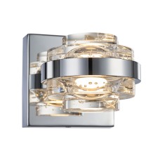 Бра Delight Collection MD22030002 MB22030002-1A chrome/clear