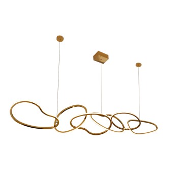 Подвесная люстра Newport 15320 15326/S Champagne gold М0068689