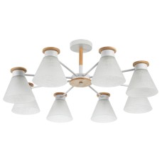 Люстра на штанге Arte Lamp Tyler A1031PL-8WH