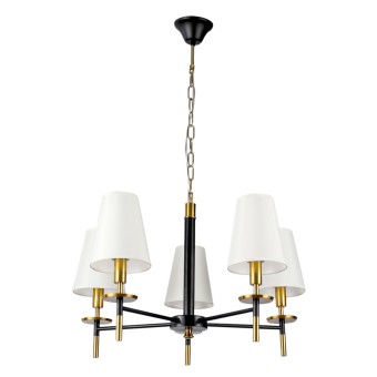 Подвесная люстра Arte Lamp Riccardo A4075LM-5BK