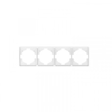 KRANZ ROUND Рамка 4-постовая перламутр KRANZ ROUND Рамка 4-постовая перламутр