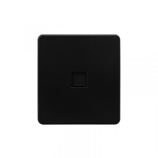 KRANZ ROUND Розетка компьютерная RJ45 кат6 с/у оникс, с 1-пост. рамкой KRANZ ROUND Розетка компьютерная RJ45 кат6 с/у оникс, с 1-пост. рамкой