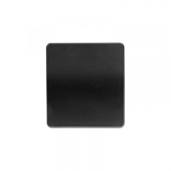 KRANZ ROUND Выключатель 1 кл проходной (переключатель) 10А с/у оникс, с 1-пост. рамкой KRANZ ROUND Выключатель 1 кл проходной (переключатель) 10А с/у оникс, с 1-пост. рамкой