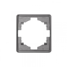 KRANZ ROUND Рамка 1-постовая титан KRANZ ROUND Рамка 1-постовая титан