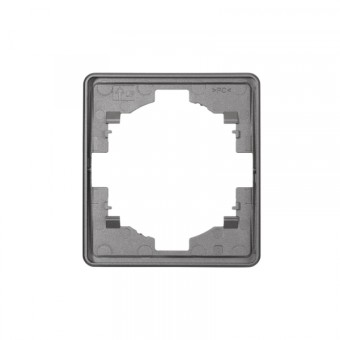 KRANZ ROUND Рамка 1-постовая титан KRANZ ROUND Рамка 1-постовая титан