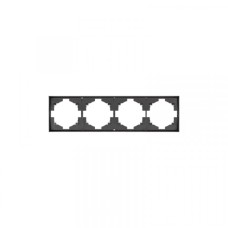 KRANZ STRONG Рамка 4-постовая графит KRANZ STRONG Рамка 4-постовая графит