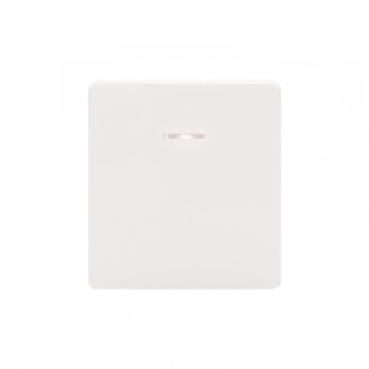 KRANZ ROUND Выключатель 1 кл проходной (переключатель) с подсветкой 10А с/у перламутр, с 1-пост. рамкой KRANZ ROUND Выключатель 1 кл проходной (переключатель) с подсветкой 10А с/у перламутр, с 1-пост. рамкой