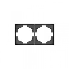 KRANZ STRONG Рамка 2-постовая графит KRANZ STRONG Рамка 2-постовая графит