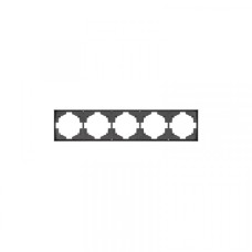 KRANZ STRONG Рамка 5-постовая графит KRANZ STRONG Рамка 5-постовая графит