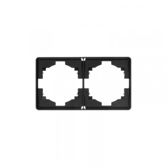 KRANZ ROUND Рамка 2-постовая оникс KRANZ ROUND Рамка 2-постовая оникс